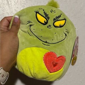 Squishmallows Green and Yellow Stuffed Animal